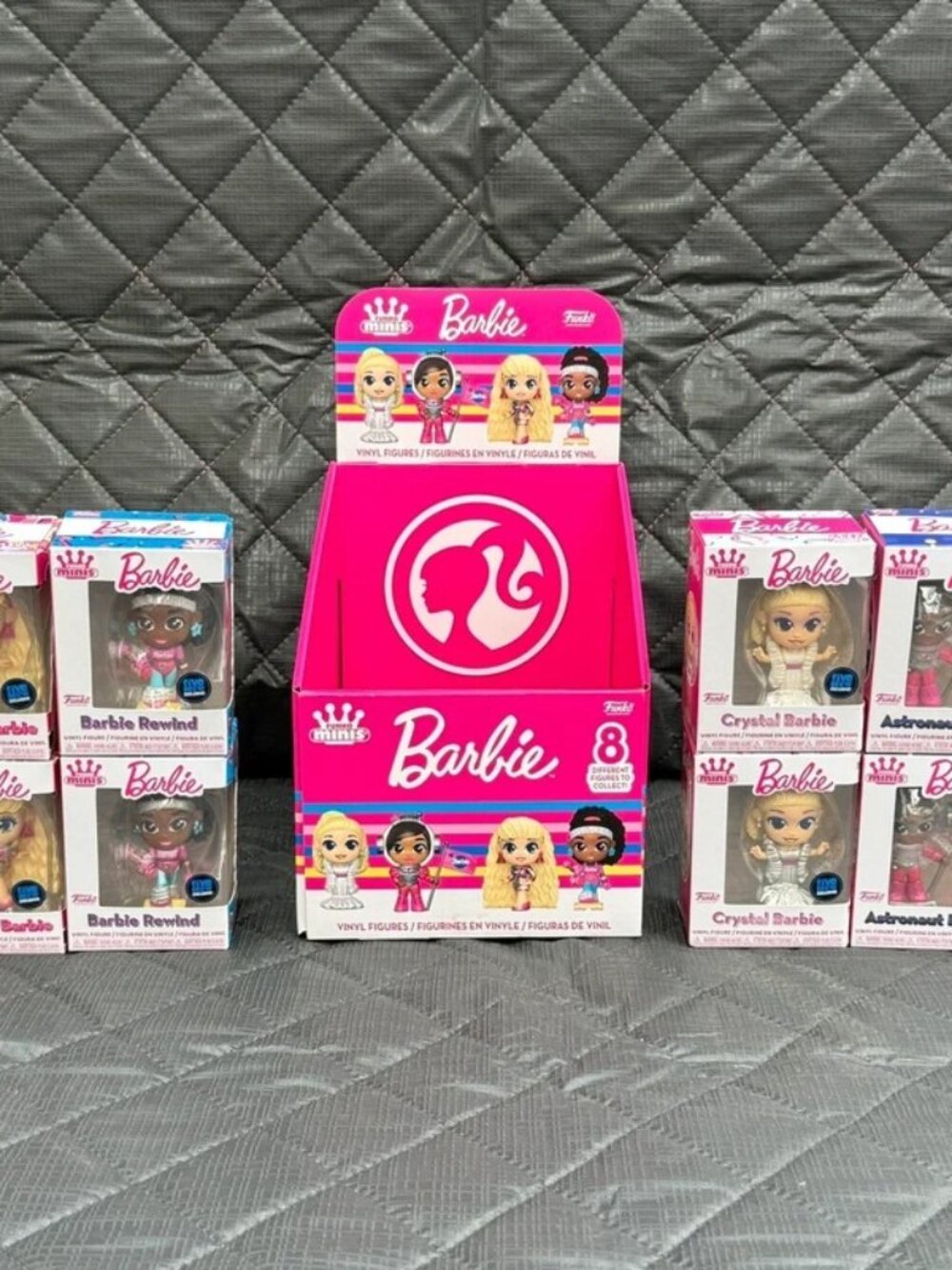 Barbie Funko Minis Complete Set of 8 with Display Box